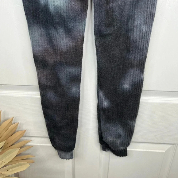 Socialite Black Tie-Dye Sweatpants Casual Relaxed Fit Size XS Joggers - Picture 8 of 10